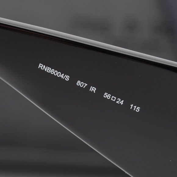 Rag & Bone RNB6004/S 0807 IR Butterfly Sunglasses - Black/Smoke - Picture 6 of 8